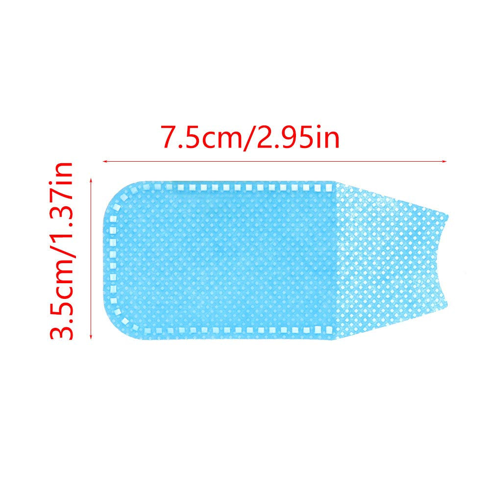 Mint-Flavored Oral Finger Wipes Teeth Whitening Wipes Oral Cleaning Wipe (100 Pcs)